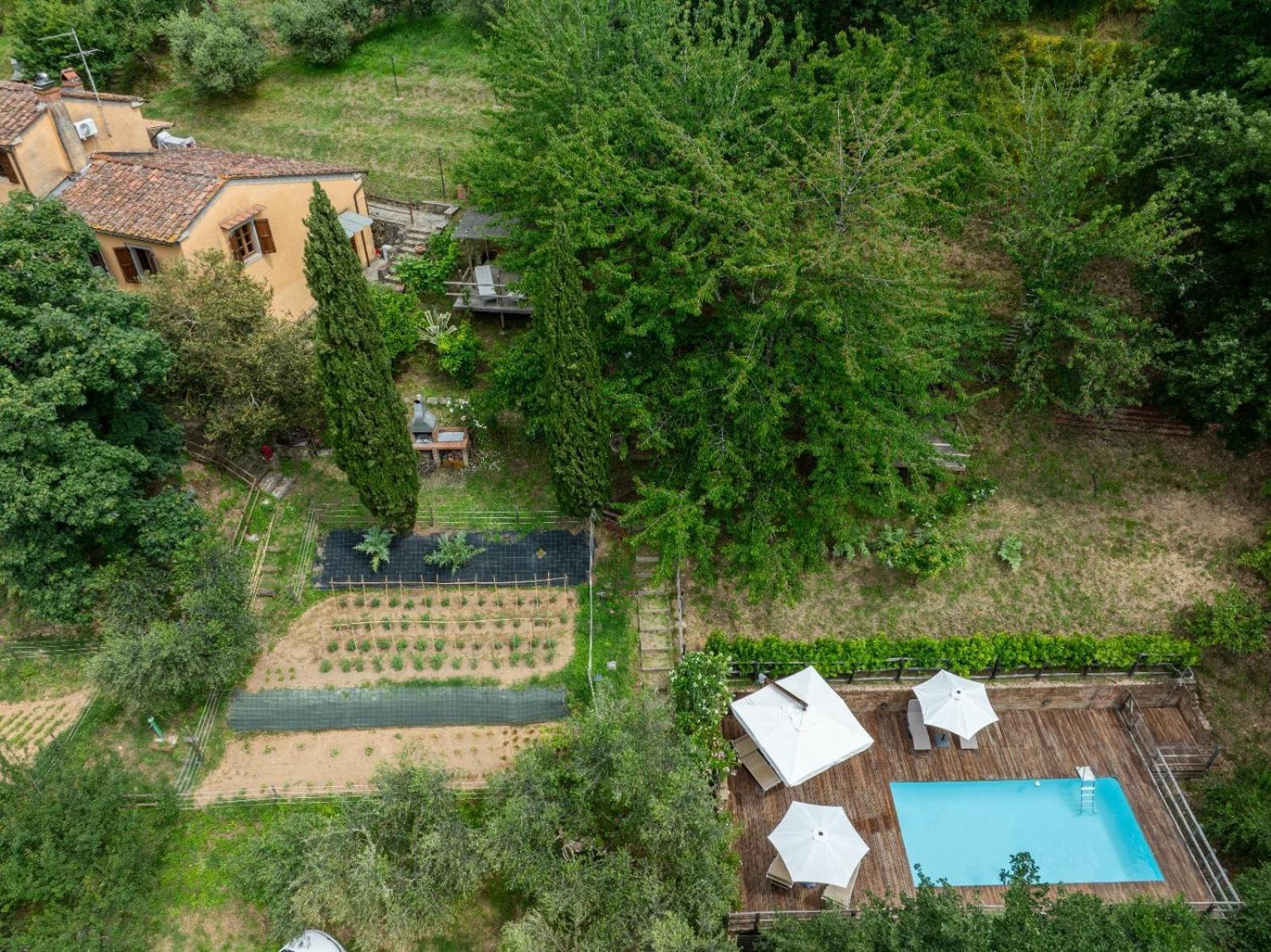 Vila La Casa Sui Colli Uzzano Exteriér fotografie